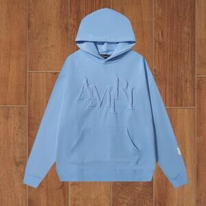 AMIRI men's blue sweater